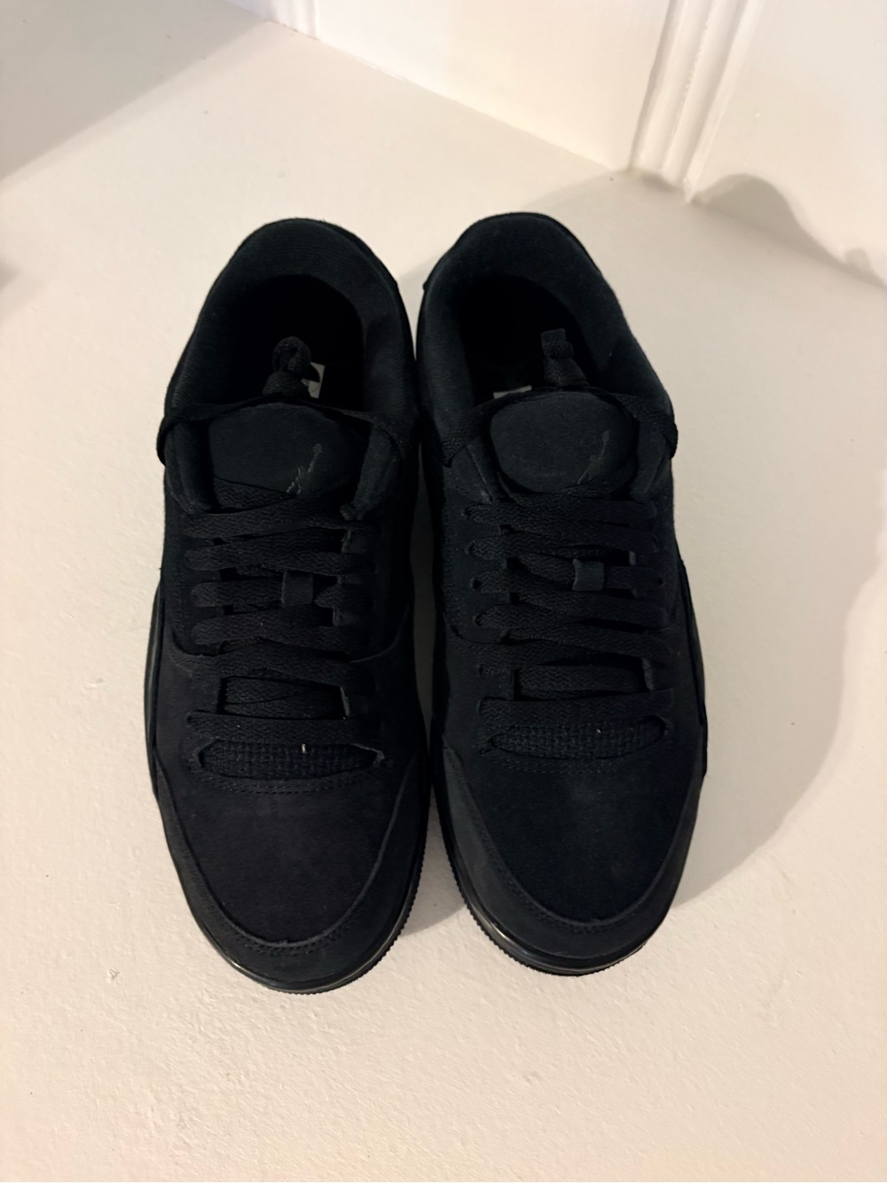 Nike Men's Jordan Flight Court Black Low-Top Sneakers